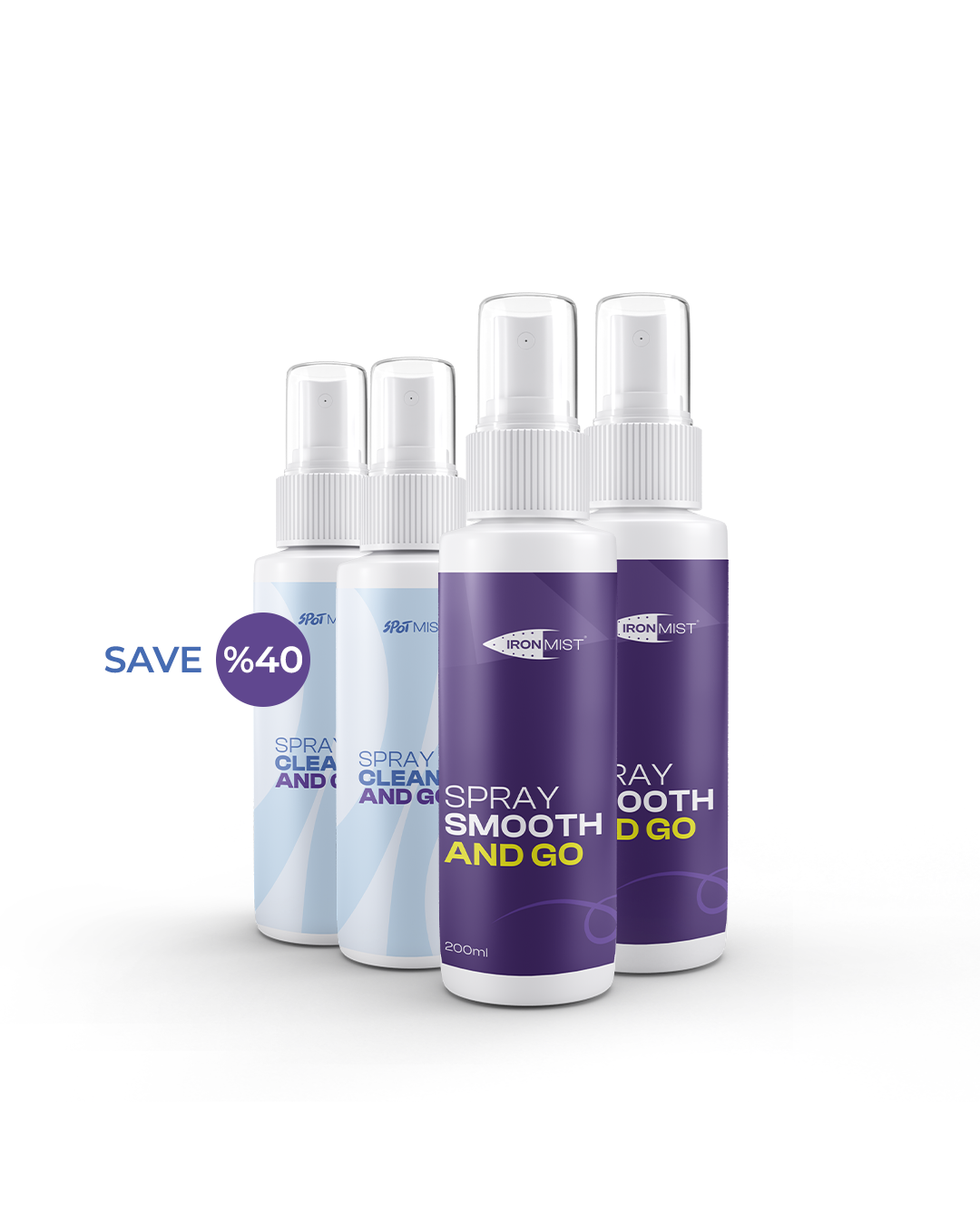 Summer Double Oops Pack — 2 x 200ml IronMist + 2 x 125ml SpotMist family bundle Egypt